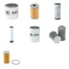 KUBOTA R 420 ALPHA  Filter Service Kit w/Kubota D 1503E Eng. Serial No 01001-