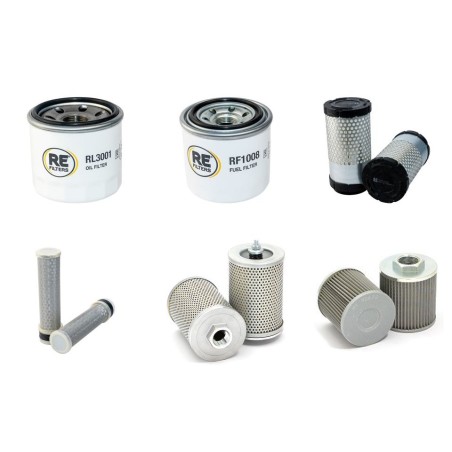 KUBOTA U 15-4 Filter Service Kit w/Kubota D 782EBH14 Eng.