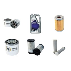 Kubota U25-3 U25-3A Engine Filters & Lubricant Kit