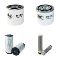 KUBOTA U 30-3 ALPHA 2 Filter Service Kit Air Oil Fuel Filters w/KUBOTA D 1503MEBH Eng.   YR  2008-