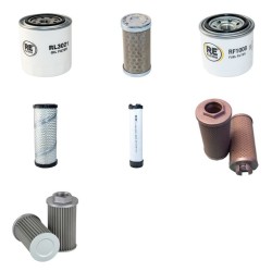 KUBOTA U35 Filter Service Kit w/Kubota V 1505BH (4ZYL) Eng.