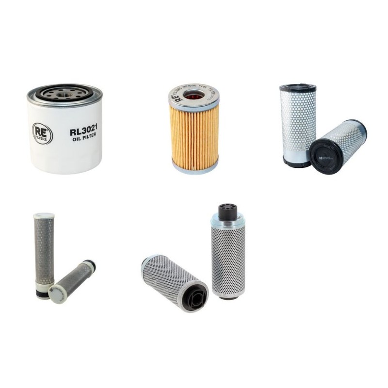Kubota U35 Filter Service Kit - D1503