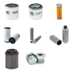 Filter Kit for Kubota U 35-3a (a2) with Kubota D 1503Mebh4 Engine SN 55001-2008-