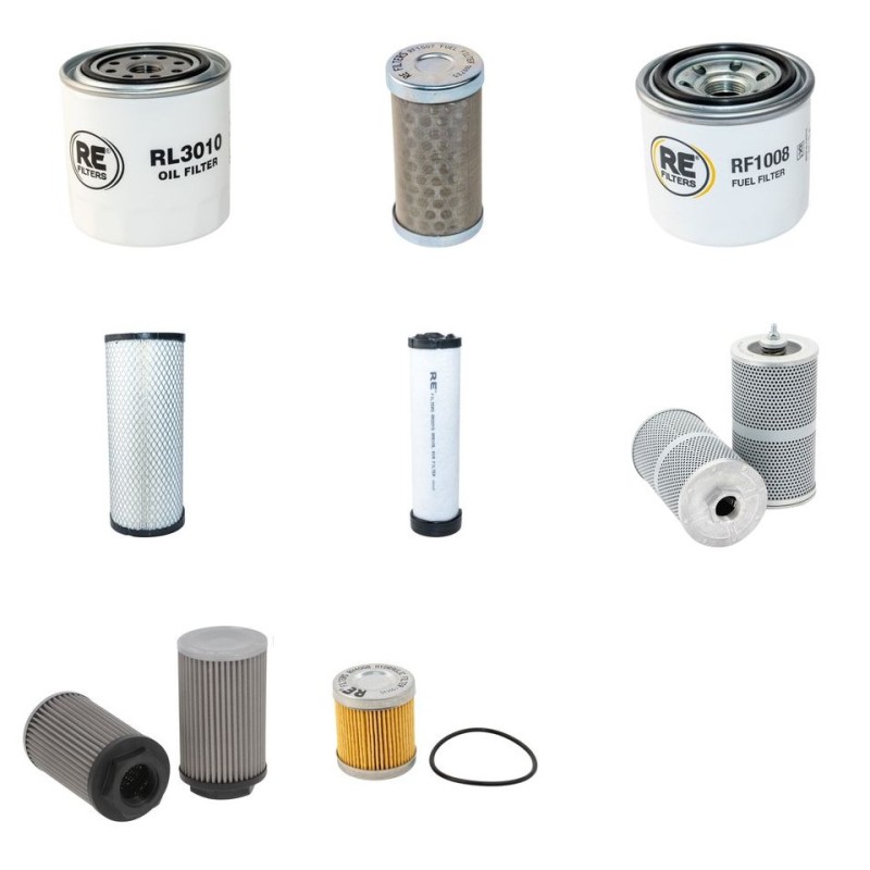 Kubota U45 Filter Service Kit - W/ V2203 Engine