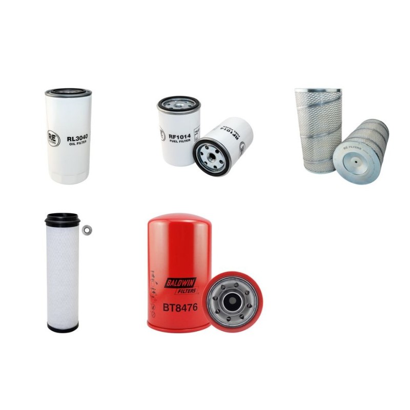 LEBRERO 418 MX Filter Service Kit w/Deutz F6L913 Eng.