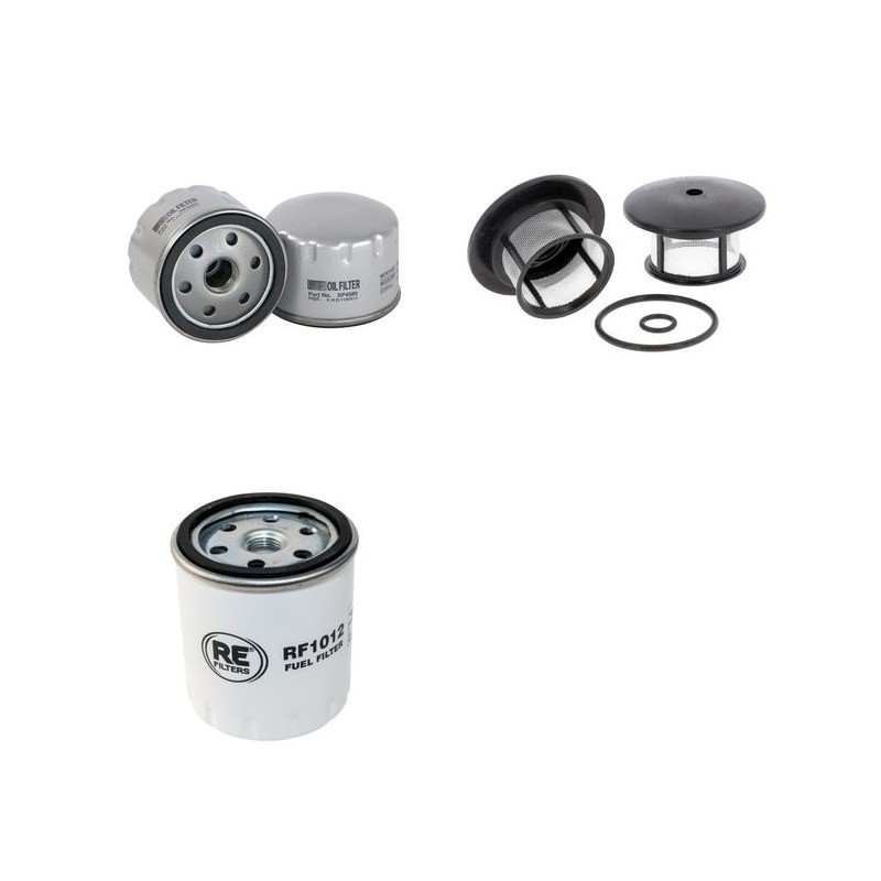LEBRERO VTA 202 Filter Service Kit Air Oil Fuel Filters w/Deutz F2L1011F Eng.