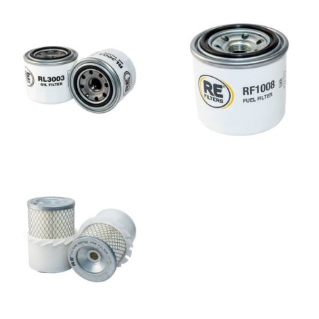 LIBRA 224 S Filter Service Kit Air Oil Fuel Filters w/Kubota V 1305 Eng.