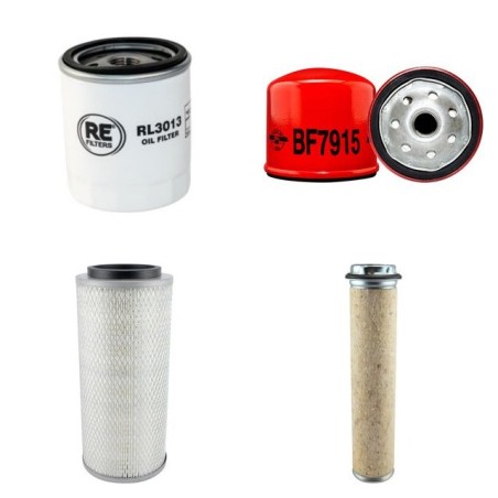LIEBHERR R 308 Filter Service Kit Air Oil Fuel Filters w/Deutz BF4M1011F Eng. SN  0106-0209 YR  1996-
