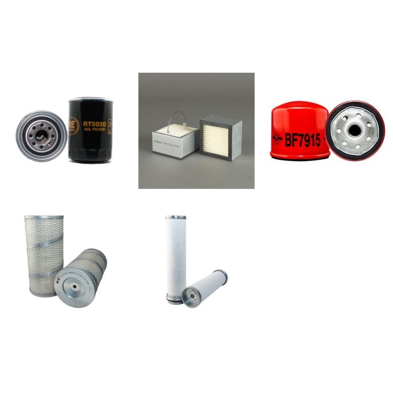 LIEBHERR A 310B Filter Service Kit Air Oil Fuel Filters w/Deutz BF4M1012E Eng.   YR  1995-