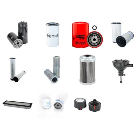 LIEBHERR A/R 900 C Li Typ 917/987 Filter Service Kit w/LIEBHERR D 924TI-E Eng.   YR  2004-