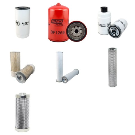 LIEBHERR A/R 912 Filter Service Kit w/Deutz F5L912 Eng.