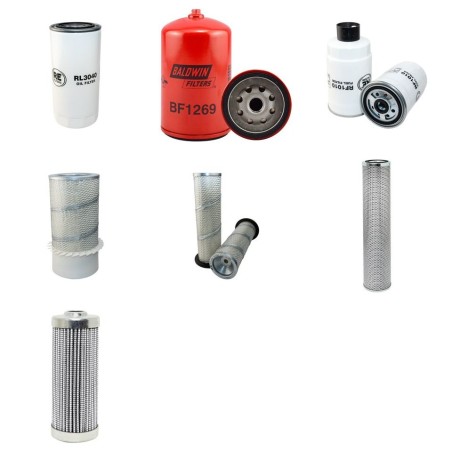 LIEBHERR A/R 912 Filter Service Kit w/Deutz F6L912 Eng.