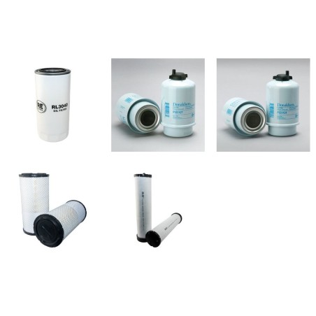 LIEBHERR R 912 LITRONIC Filter Service Kit Air Oil Fuel Filters w/LIEBHERR D 906NA Eng. SN  4000- YR  1997-
