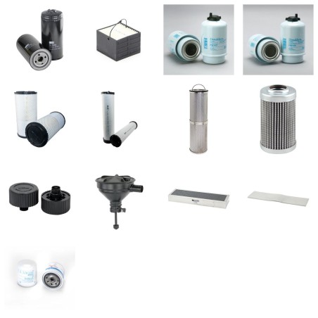 LIEBHERR R 914 LITRONIC Filter Service Kit w/LIEBHERR D924TI Eng. SN  6000-8713