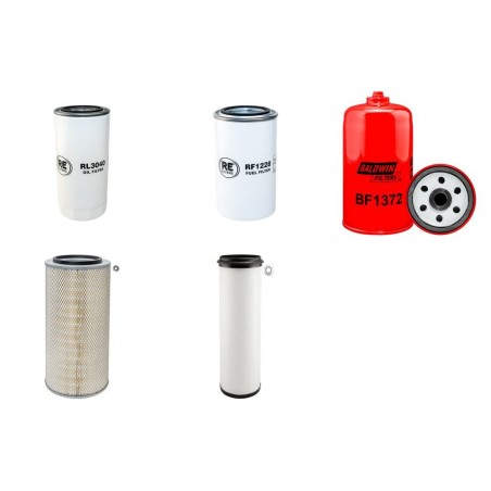 LIEBHERR A 934 Typ 712/713 Filter Service Kit Air Oil Fuel Filters