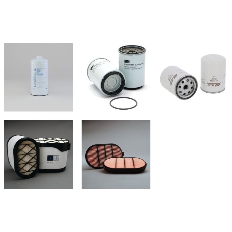 LIEBHERR A/R 934 C (HDS) Filter Service Kit Air Oil Fuel Filters