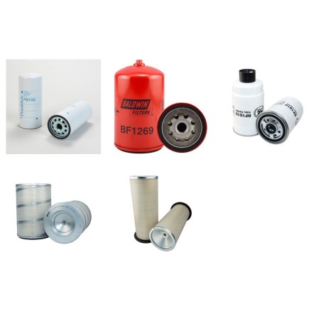LIEBHERR R 942 LC Filter Service Kit Air Oil Fuel Filters w/Deutz Eng.
