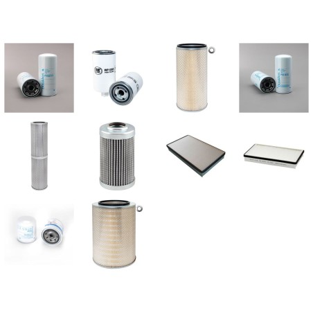 LIEBHERR R 962 Litronic (HD) Filter Service Kit w/Cummins NTT855C Eng.