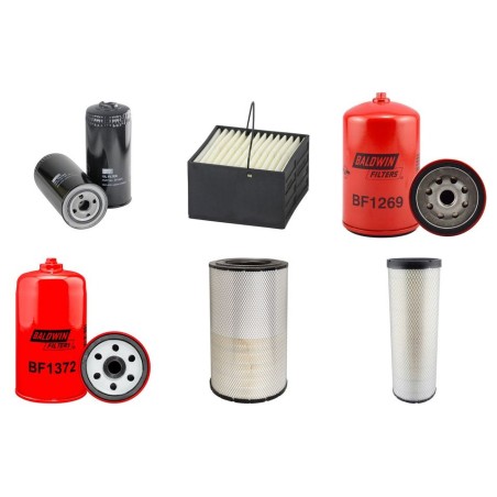 LIEBHERR HS 843 Filter Service Kit Air Oil Fuel Filters w/LIEBHERR 9408TI Eng.