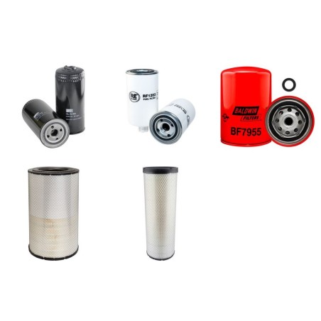 LIEBHERR HS 843 HD Filter Service Kit Air Oil Fuel Filters w/LIEBHERR D 926TI Eng.