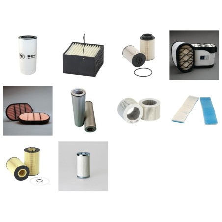 LIEBHERR HS 855 HD Litronic Filter Service Kit w/LIEBHERR D 9508 A7 Eng.