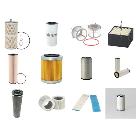 LIEBHERR HS 875 HD Li Filter Service Kit w/LIEBHERR D 9508 A7 Eng.