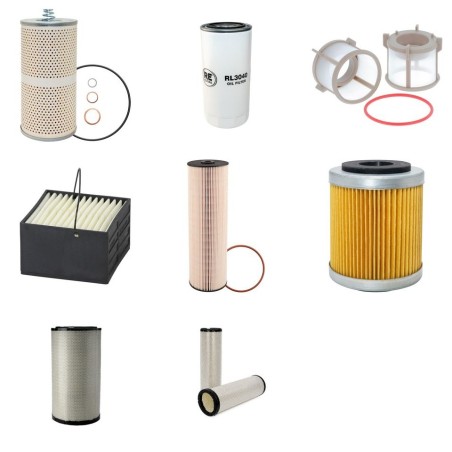 LIEBHERR HS 875 HD Li Filter Service Kit w/LIEBHERR D 9508 A7 Eng.