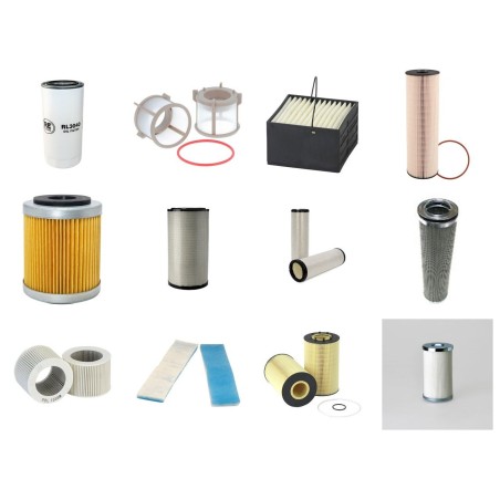 LIEBHERR HS 885 HD Litronic Filter Service Kit w/LIEBHERR D 9508 A7 Eng.