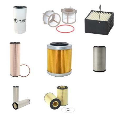 LIEBHERR HS 885 HD Litronic Filter Service Kit w/LIEBHERR D 9508 A7 Eng.