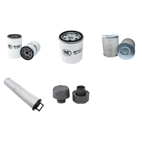 LIEBHERR L 504  Filter Service Kit w/Deutz F4L1011F Eng. SN  -246
