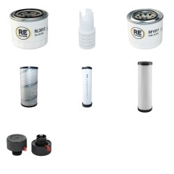 LIEBHERR L506C Typ 1258 Filter Service Kit w/Yanmar