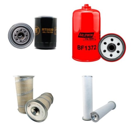 LIEBHERR L 508 Typ 232  Filter Service Kit Air Oil Fuel Filters w/Deutz F3L913 Eng. SN   101-