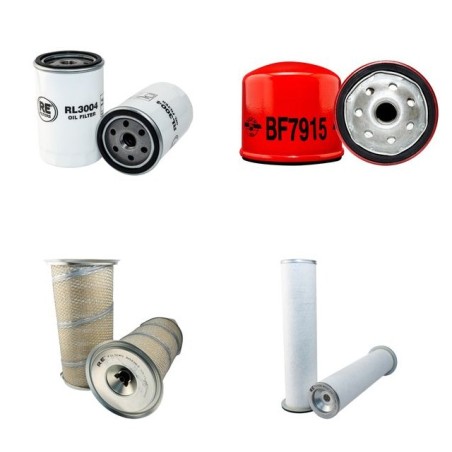 LIEBHERR L 508 Typ 372  Filter Service Kit Air Oil Fuel Filters w/Deutz BF4L1011 Eng. SN   501-