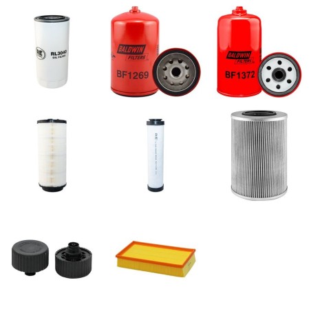 LIEBHERR L 522  Filter Service Kit w/LIEBHERR  Eng. SN  0514-