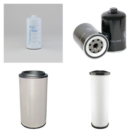 LIEBHERR LH 60 M Litronic Filter Service Kit Air Oil Fuel Filters w/LIEBHERR D 936 IIIB TIER 4I Eng.