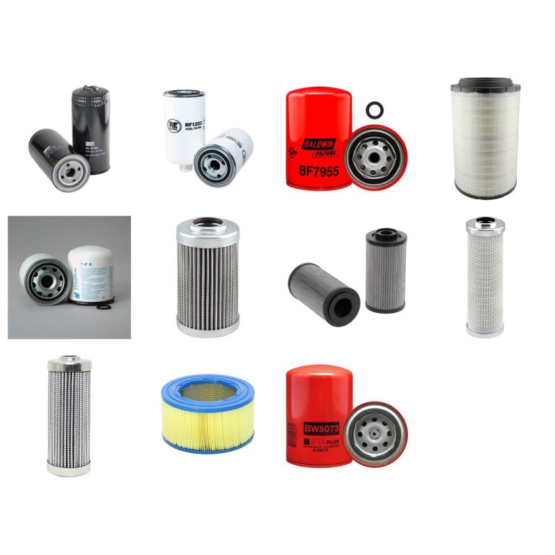 LIEBHERR LTC 1055-3 Filter Service Kit w/LIEBHERR D 848TI Eng.   YR  2005-