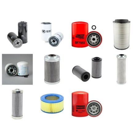 LIEBHERR LTC 1055-3 Filter Service Kit w/LIEBHERR D 848TI Eng.   YR  2005-