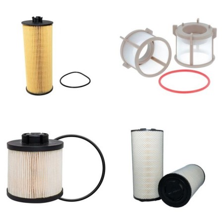 LIEBHERR LTM 1030/2 Filter Service Kit Air Oil Fuel Filters w/MERCEDES Eng.