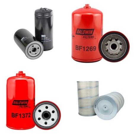 LIEBHERR LTM 1040/1 Filter Service Kit Air Oil Fuel Filters w/MERCEDES Eng.