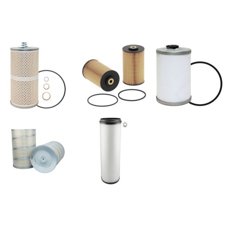 LIEBHERR LTM 1050 Filter Service Kit Air Oil Fuel Filters w/MERCEDES OM 422A Eng.