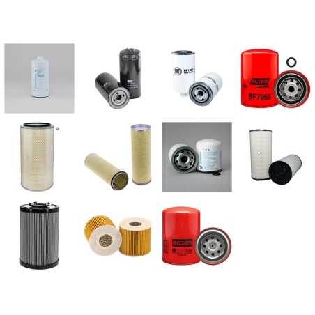 LIEBHERR LTM 1250/1 Filter Service Kit w/LIEBHERR D 9408TI Eng.