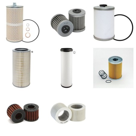 LIEBHERR LTM 1300 Filter Service Kit w/MERC. OM444A CRANE OM447LA Eng.