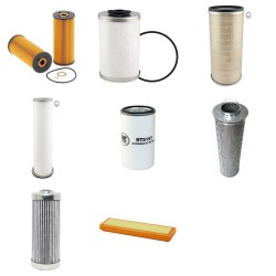 LIEBHERR LR 611  Filter Service Kit w/MERCEDES OM352 Eng. SN  -1000
