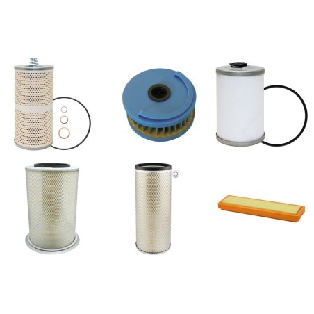 LIEBHERR LR 641 Filter Service Kit w/MERCEDES Eng. SN  0101-