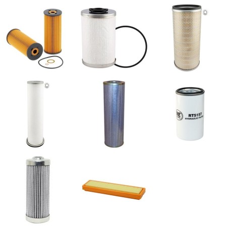 LIEBHERR PR 711 (M)  Filter Service Kit w/MERCEDES OM352 Eng. SN   101-