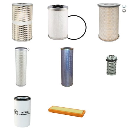 LIEBHERR PR 721 C(M)  Filter Service Kit w/MERCEDES OM352A Eng. SN  1201-1500