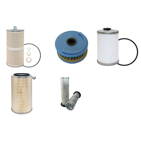 LIEBHERR PR 731 C Filter Service Kit w/MERCEDES OM421 Eng. SN  101-