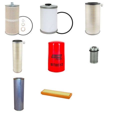 LIEBHERR PR 741C Filter Service Kit w/MERCEDES OM421A Eng.
