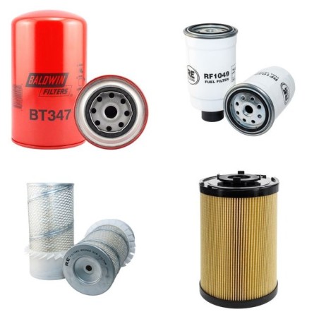 MACMOTOR M 5 Filter Service Kit w/Fiat/Iveco 8031.105.70072 Eng.