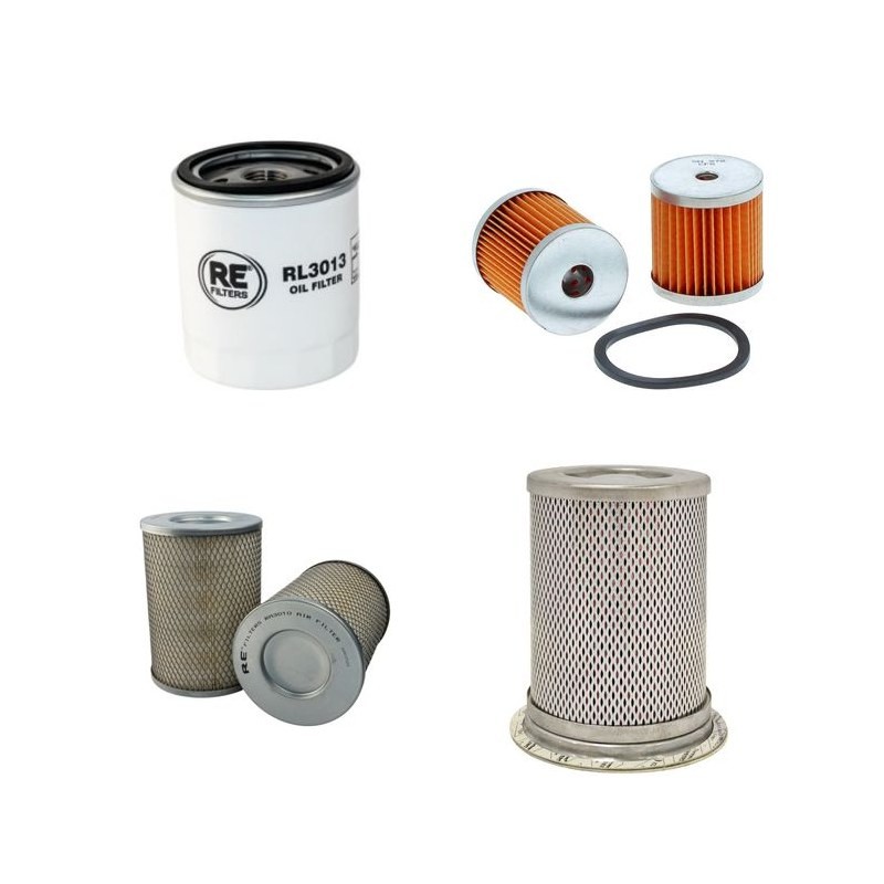 MACO-MEUDON MV 40 Compressor Filter Service Kit w/ Lombardini LDA914 Eng.